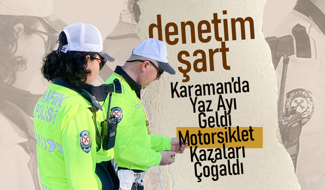 Karaman’da Gece Yarısı Feci Motosiklet Kazası: 2 Genç Ağır Yaralı
