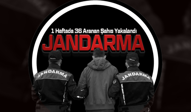 Karaman'da 1 Haftada 36 Aranan Şahıs Yakalandı