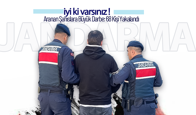 Karaman'da Aranan Şahıslara Büyük Darbe: 68 Kişi Yakalandı