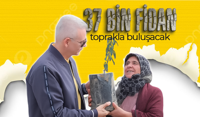 Karaman’da 37 Bin Fidan Toprakla Buluşuyor!