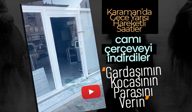 "Gardaşımın Kocasının Parasını Verin" Diye Bağırdı, Camı Çerçeveyi İndirdi!