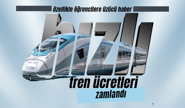 YHT’ye Zam Geldi, Öğrencinin "Bileti" Kesildi