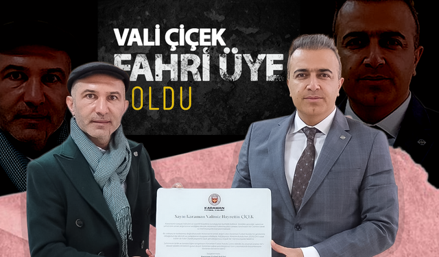Karaman Valisi Hayrettin Çiçek, Karaman FK'nın Fahri Üyesi Oldu