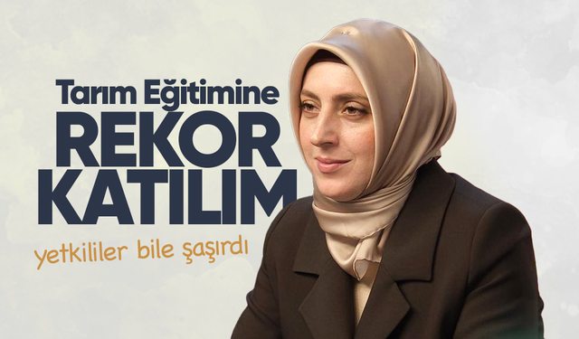 Karaman'da Tarım Eğitimine Rekor Katılım