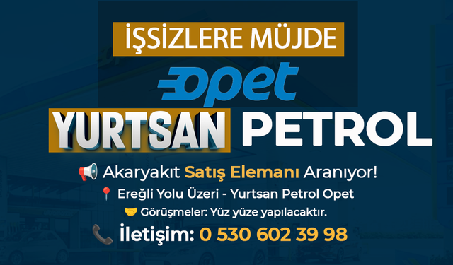 İşsizlere Müjde !
