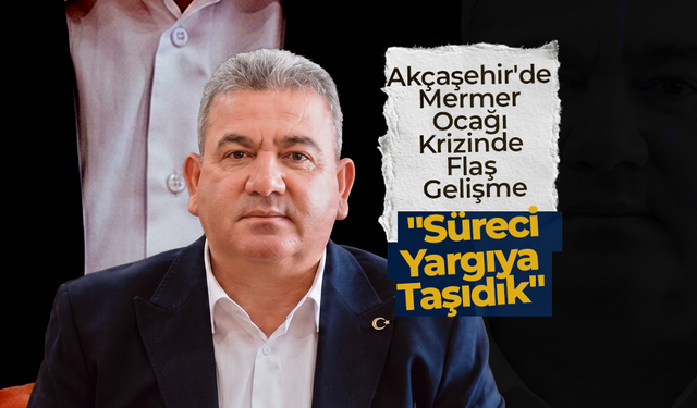 Başkan Yeşildaş; ''Süreci Yargıya Taşıdık''