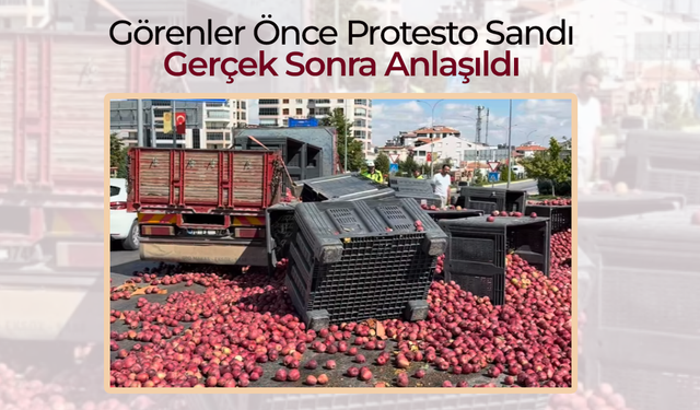 Protesto Değil, Trafik Kazası