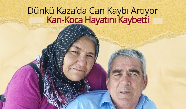 Kaza, Karı Kocayı Hayattan Kopardı