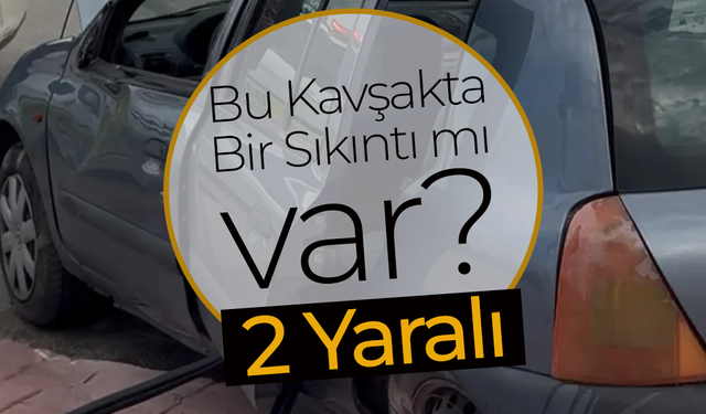 Araçta Sıkışan 2 Kişi Kurtarıldı