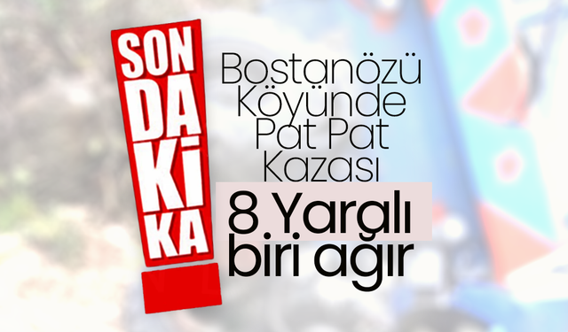 Karaman Trafik Kazası; 1'i Ağır 8 Yaralı