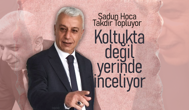 Koltukta Değil, Yerinde İnceliyor