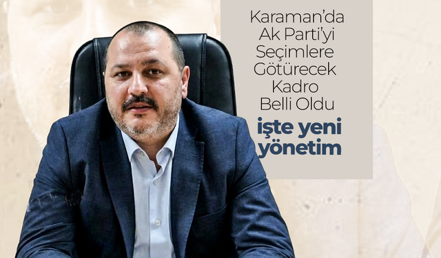 İşte Yeni Yönetim
