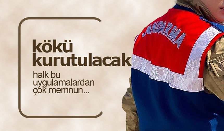 Karaman'da Jandarmadan Uyuşturucu Operasyonu