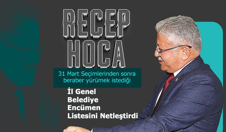 CHP Karaman İl ve Belediye Meclis Üyesi Listeleri Netleşti