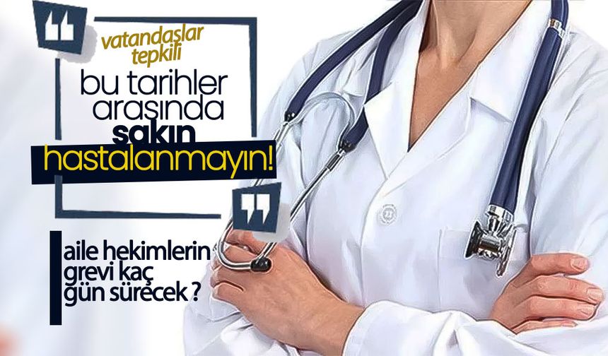 Bu Tarihler Arasında Sakın Hastalanmayın !