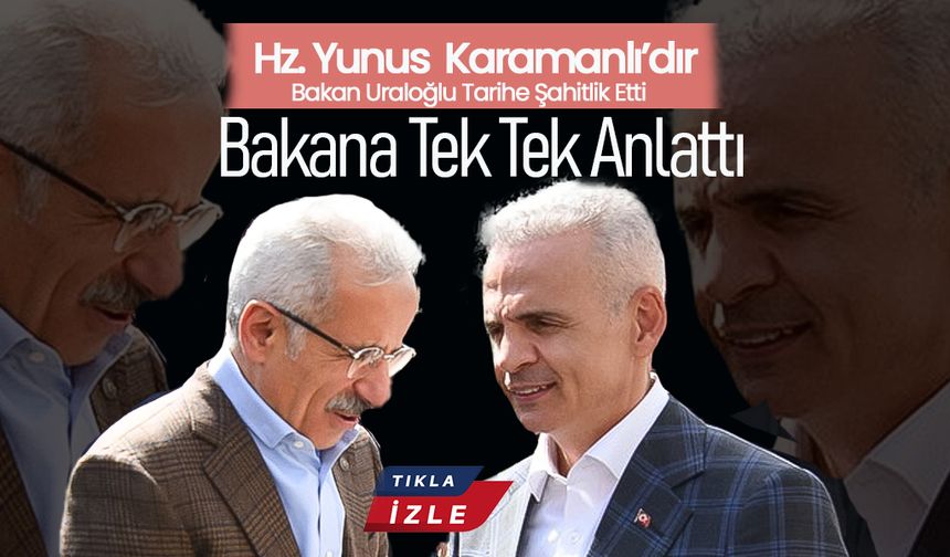 Vali Çiçekli ,Bakan Uraloğlu'na Tek Tek Anlattı