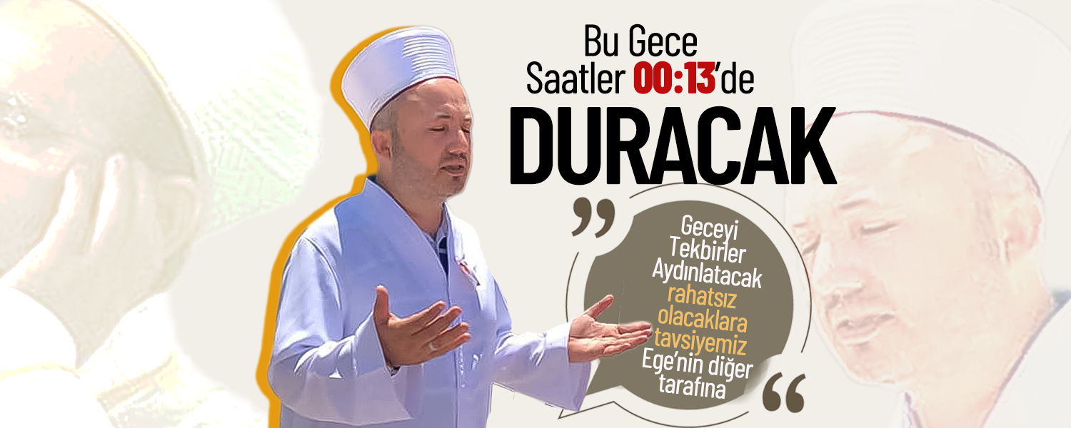 Bu Gece Saatler 00:13'de Duracak