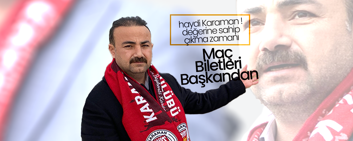 Karaman FK’dan Taraftara Anlamlı Jest