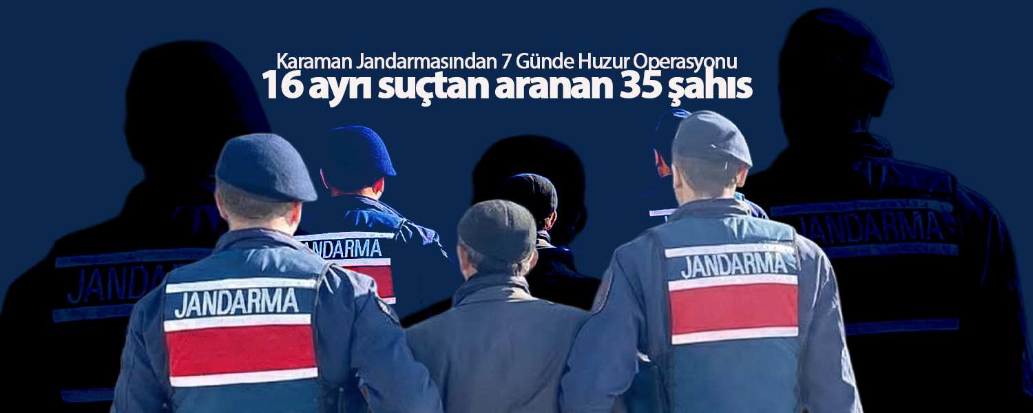 Binlerce Sorgu, 35 Aranan Şahıs Yakalandı!
