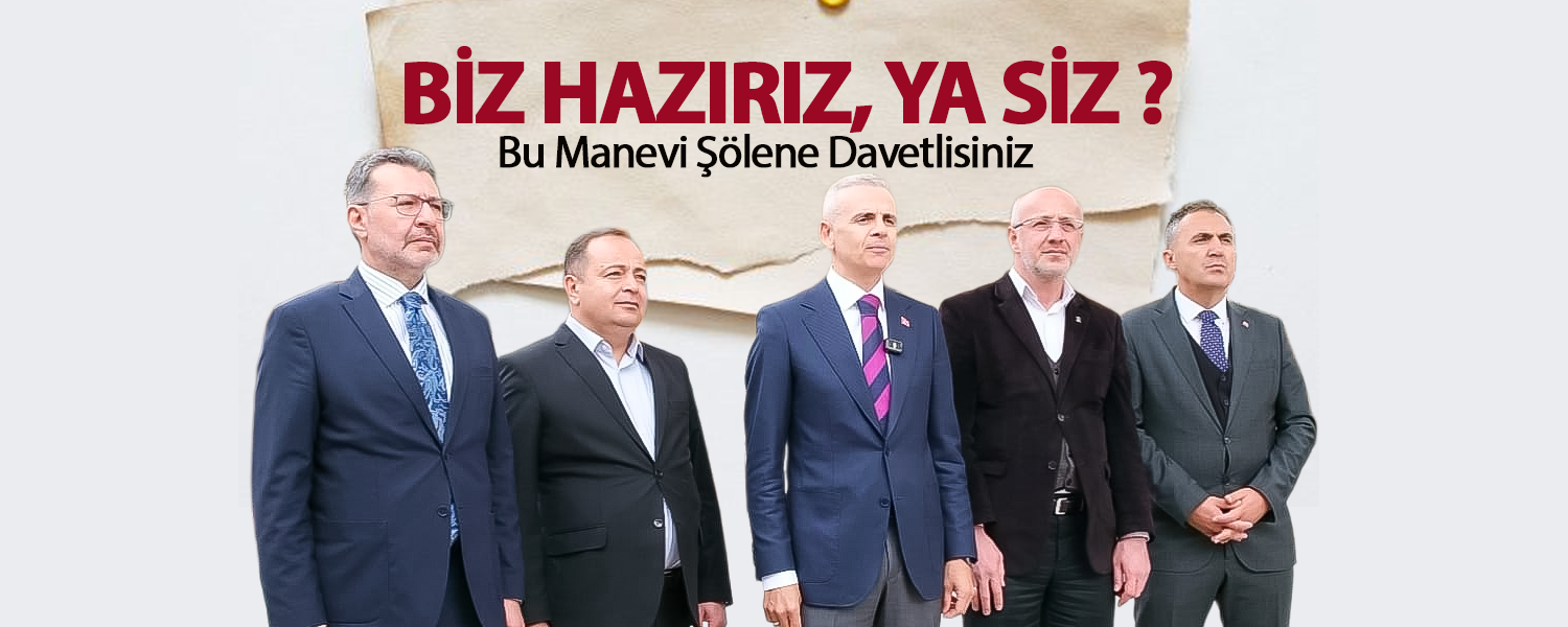 Bu Manevi Şölene Davetlisiniz !