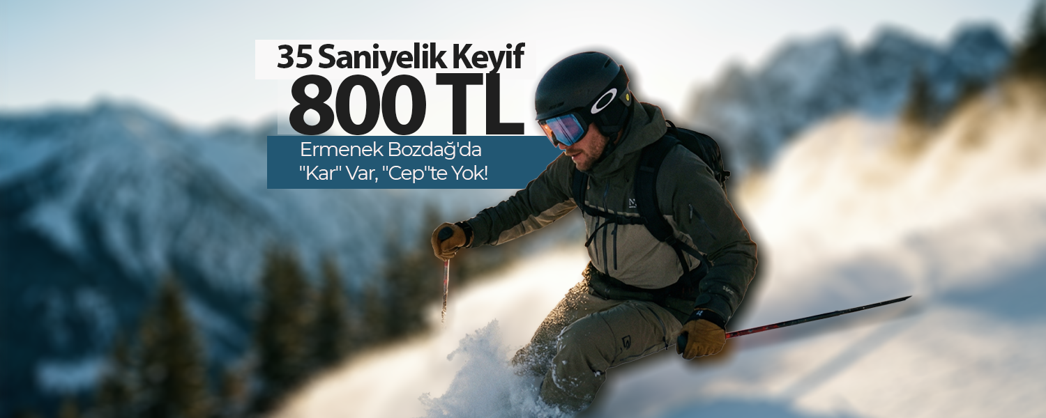 Ermenek'te 35 Saniyelik Keyif 800 TL