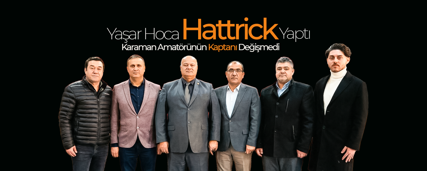 Yaşar Hoca Hattrick Yaptı. 3 Kez Başkan