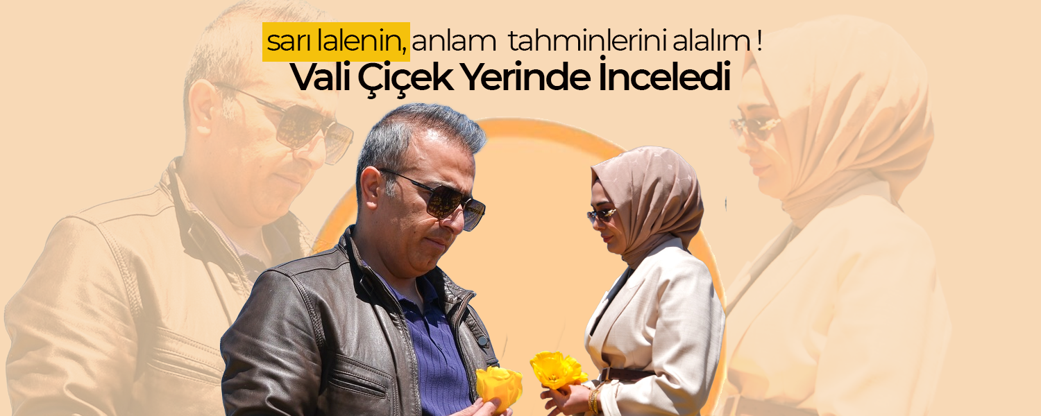 Karaman'ın "Gökkuşağı" Bahçelerine Vali Çiçek'ten Ziyaret