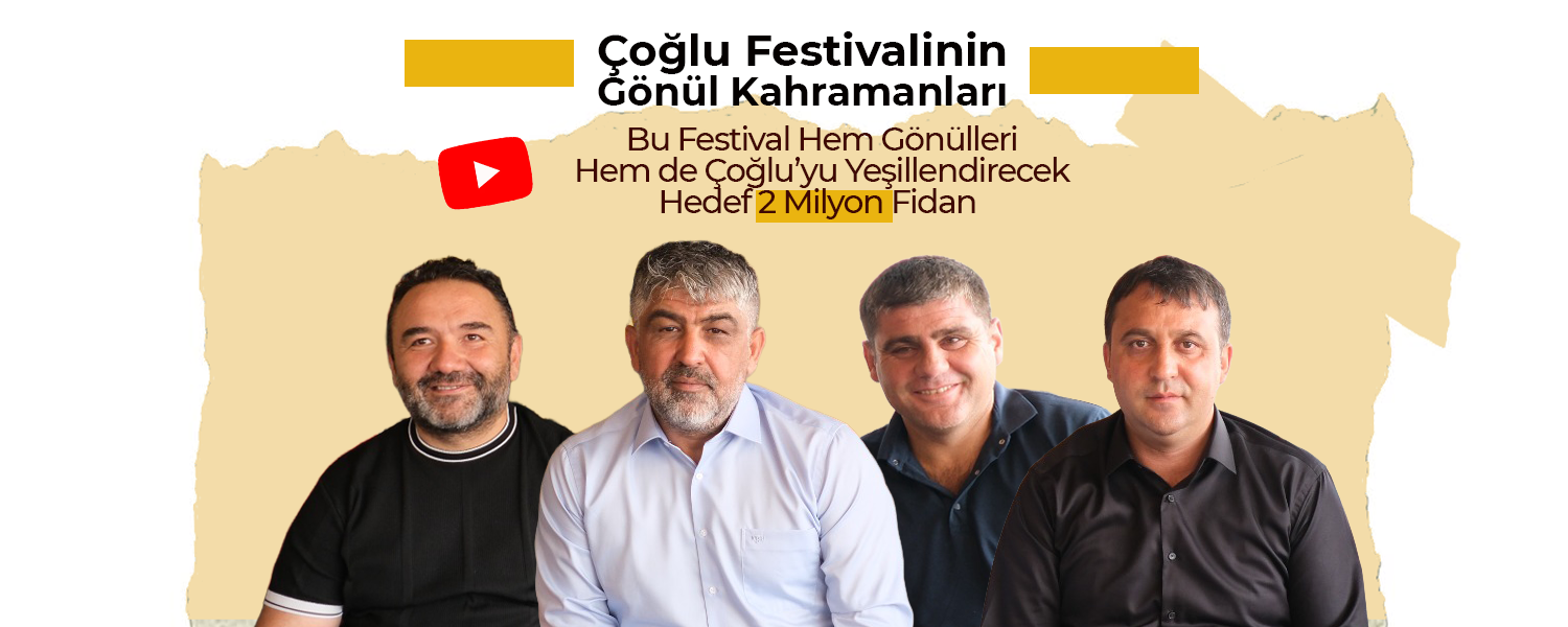 Festival Geliriyle 2 Milyon Fidan Dikilecek!
