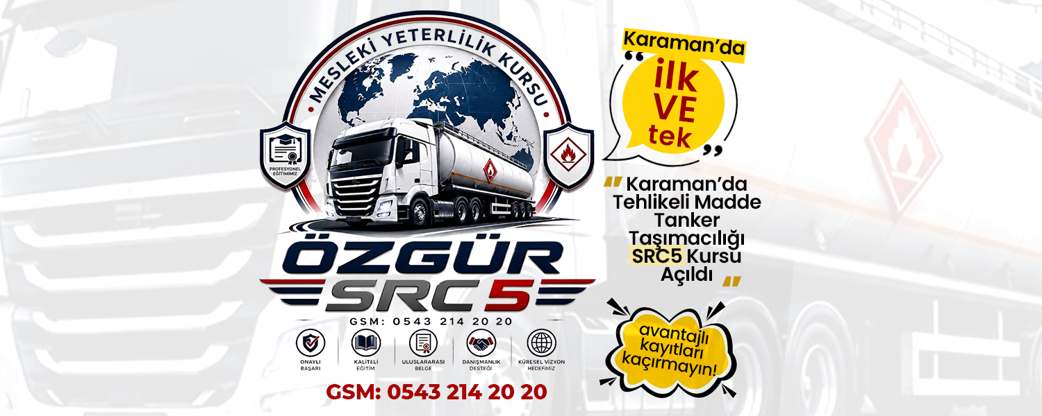 Karaman'a ÖZGÜR SRC5 Kursu Açıldı