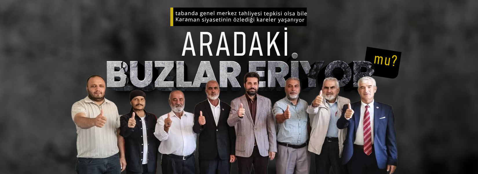 Aradaki Buzlar Eriyor mu ?