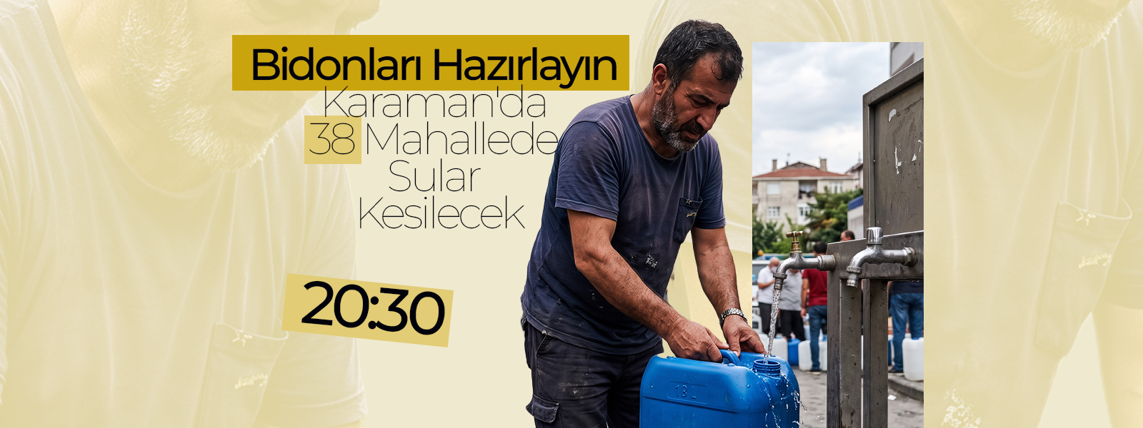 Bidonları Doldurmayı Unutmayın !