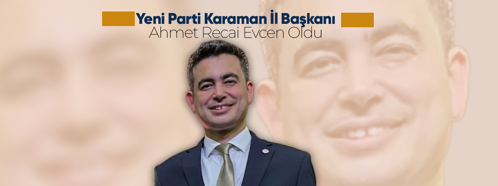 Evcen İl Başkanı Oldu